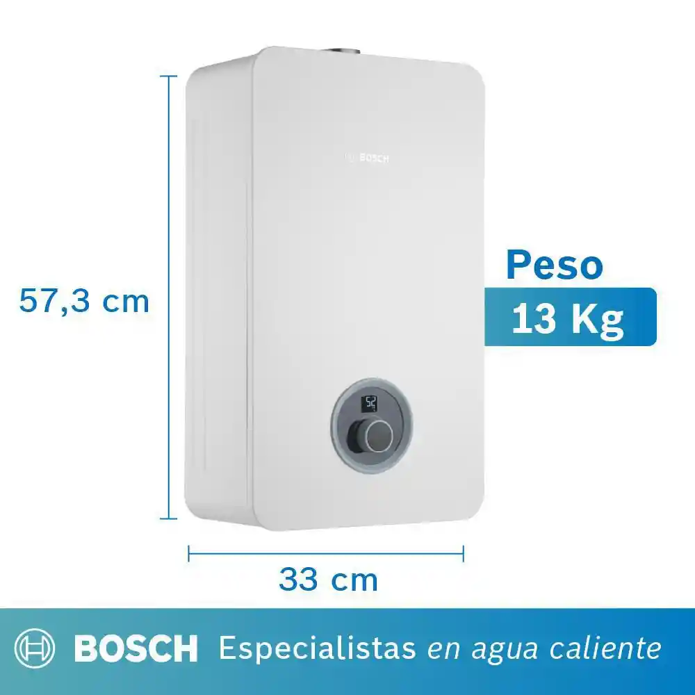 Bosch Calentador Gas Natural Tiro Forzado