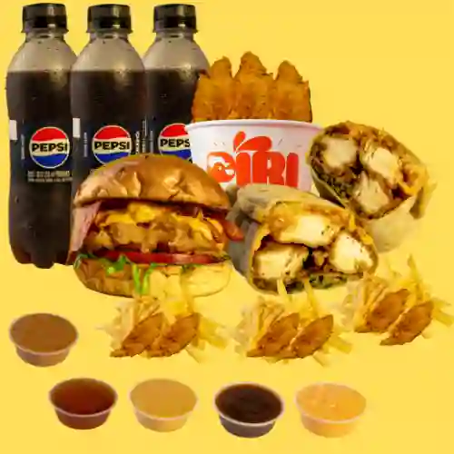 Combo mix pirigallos pa'el parche(nuevo)