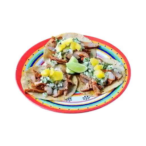 Orden de Tacos de Pastor X 3