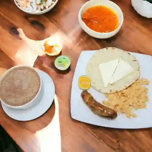 Desayuno con Chorizo