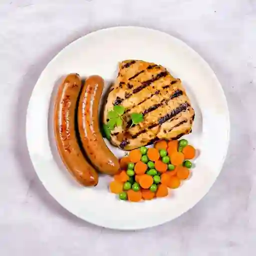 Perro Aleman Con Pollo