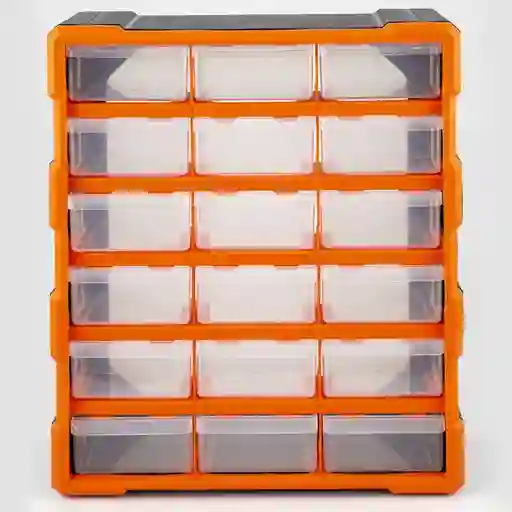 Tactix Caja Organizadora de Pared 18 Compartimentos 320634