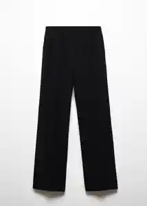 Pantalón Charli Negro Talla 25 Mujer Mango