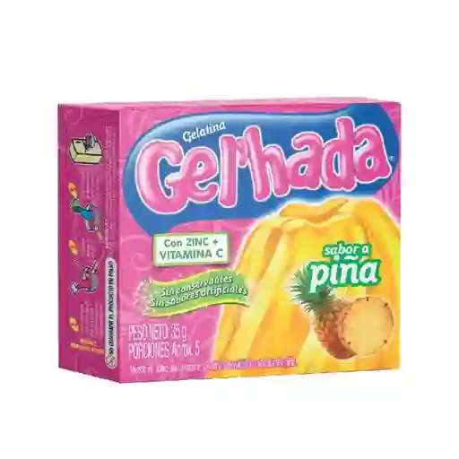 Gel'hada Gelatina Piña
