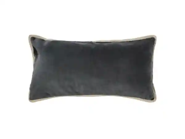 Cojín Liso Gris 60 x 30 cm Casaideas
