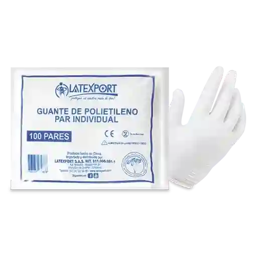 Latexport Guante Polietileno Individual