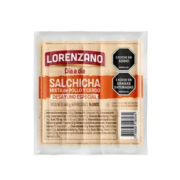 Lorenzano Salchicha Desayuno Mixta 460 g