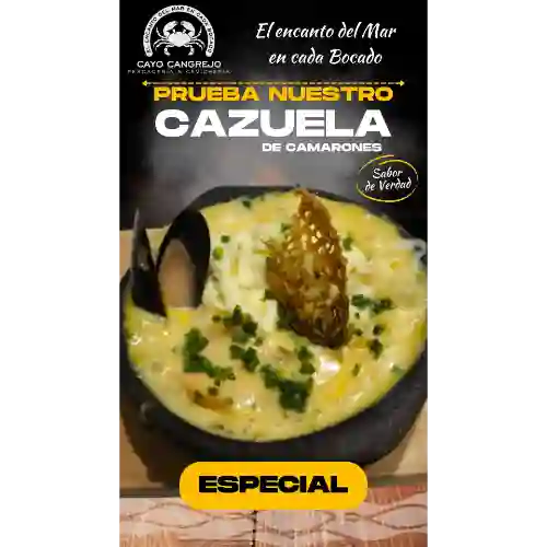Cazuela Camarones Junior