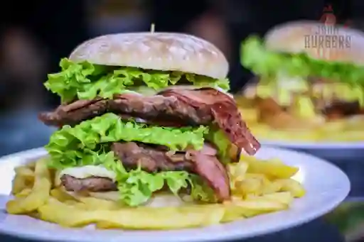 Hamburguesa Tres Carnes