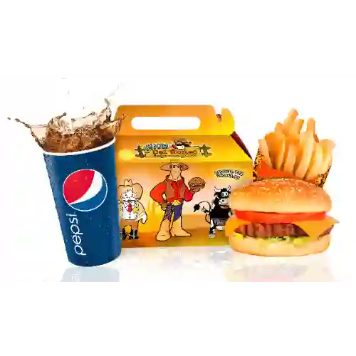 Combo Infantil Hamburguesa