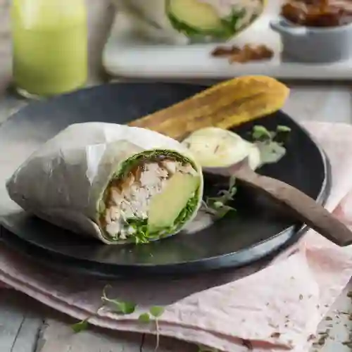 Wrap Aguacate + Acompañamiento