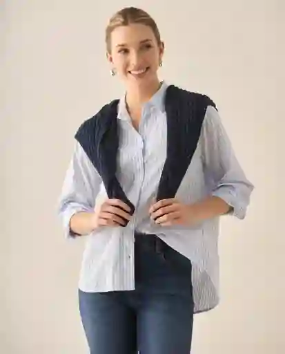 Camisa Blanco 0 Claro Talla S 613G060 Esprit