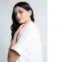 Camisa Umber Mujer Crudo Puro Claro Talla L 511F302 Naf Naf