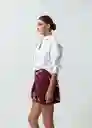Camisa Mujer Crudo Puro Claro Talla M 512G072 Naf Naf