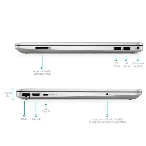 Hp Computador Portátil CI7 12Gb 512Gb SSD