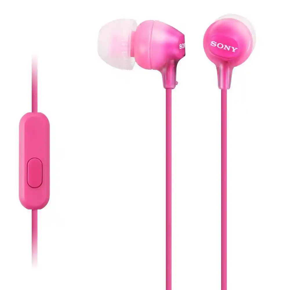 Sony Audifono Rosado Mdr Ex15Appizu