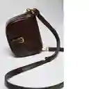 Bolso P Numbia Chocolate Talla 99 Mujer Mango