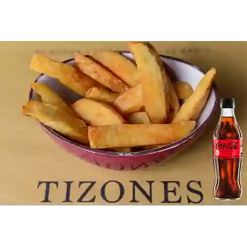 Combo Papas a la Francesa + Coca Cola Sin Azúcar 300ML