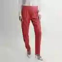 Pantalón Tiro Alto Bota Recta Rojo Talla 10 - 501941