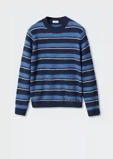 Saco Jersey Recy Índigo Talla XXL Hombre Mango