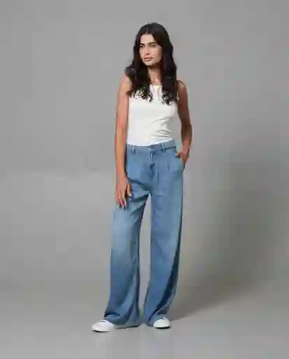 Jean Mujer Azul 6 232G018_AZU144306 Rifle