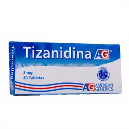 Tizanidina Lafrancol 2 Mg 20 Tabletas Ag