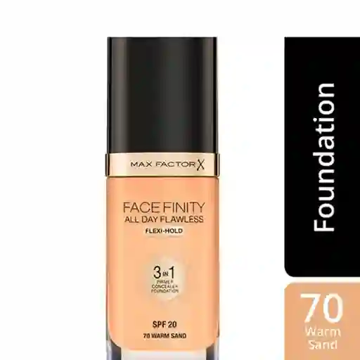 Max Factor Base Facefinity 3 en 1 Tono 70