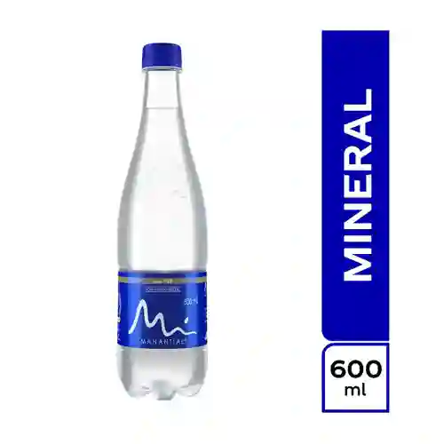 Agua Manantial Sin Gas Plastica 600 ml