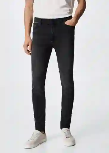 Jean Jude Tejano Gris Oscuro Talla 38 Hombre Mango