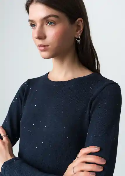 Vestido Azul Pacífico Talla S Mujer 473G086 Naf Naf