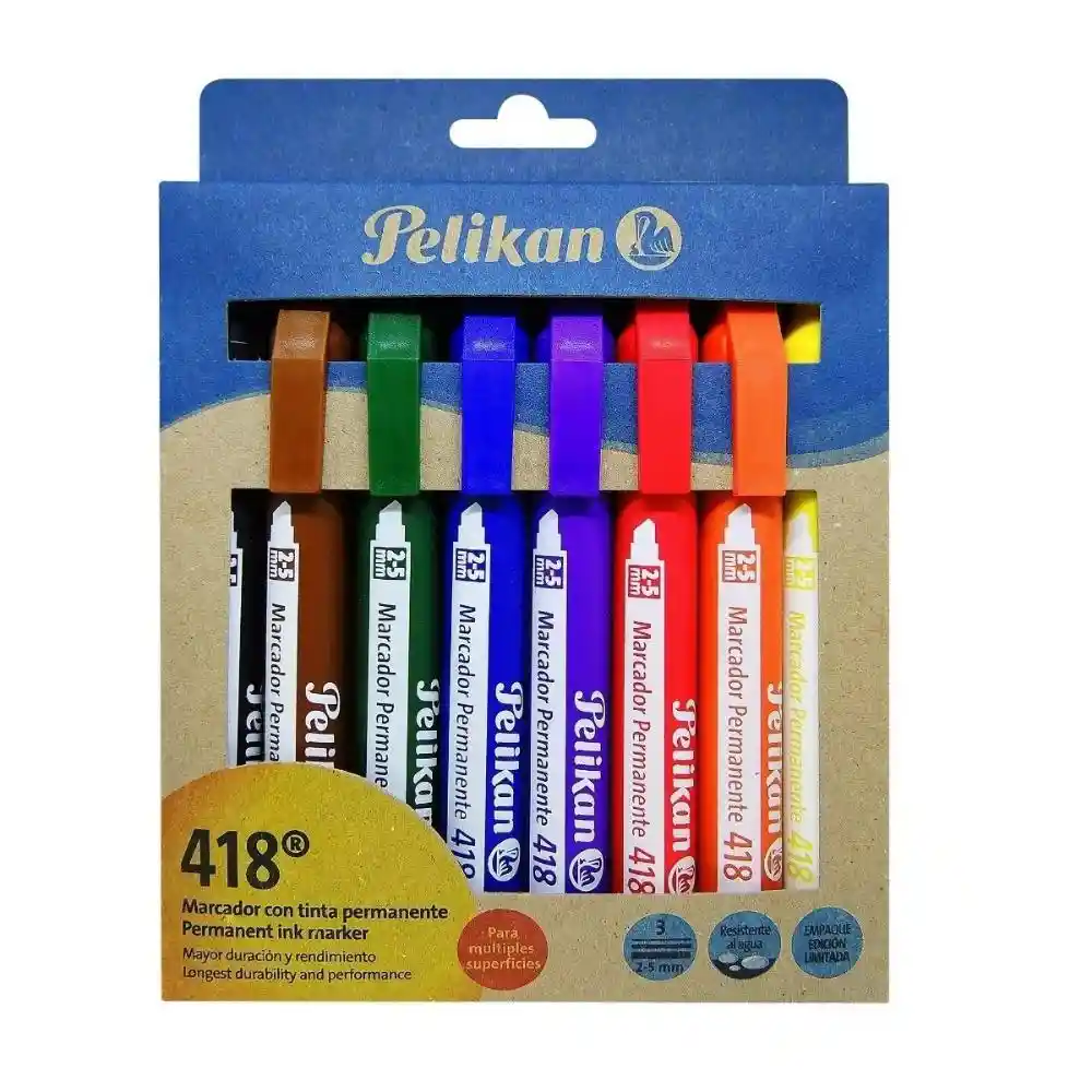 Pelikan Marcadores Permanentes 418