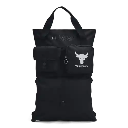 Under Armour Morral Gym Sack Project Rock de Hombre Negro T OSFM