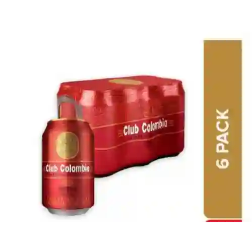 Club Colombia Roja Sixpack 330 ml Lata