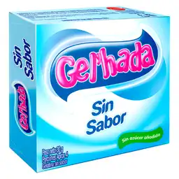 Gelatina Sin Sabor Gelhada x 30gr