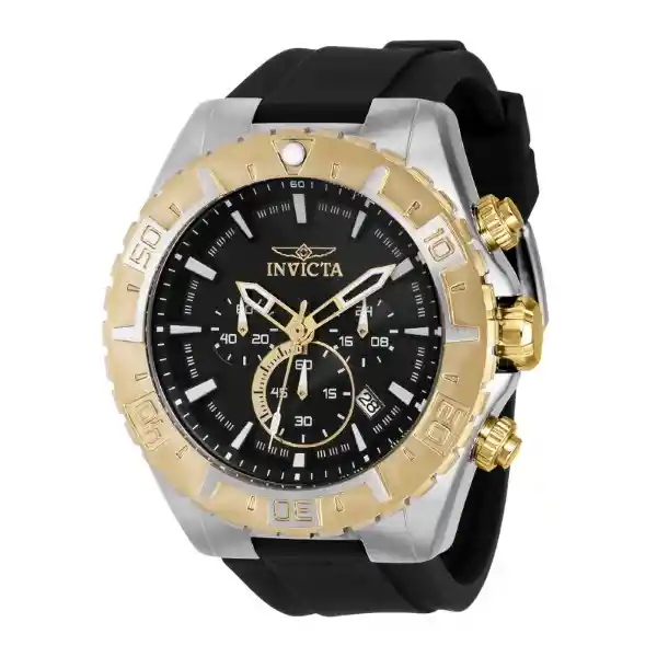 Reloj Aviator Hombre Negro INV37629 Invicta