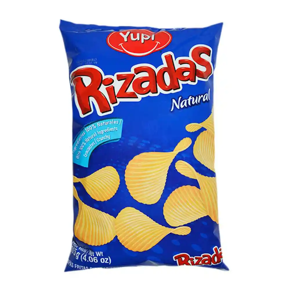 Rizadas Papas Naturales Yupi