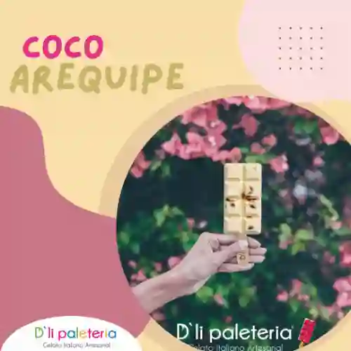 Paleta de Coco Arequipe