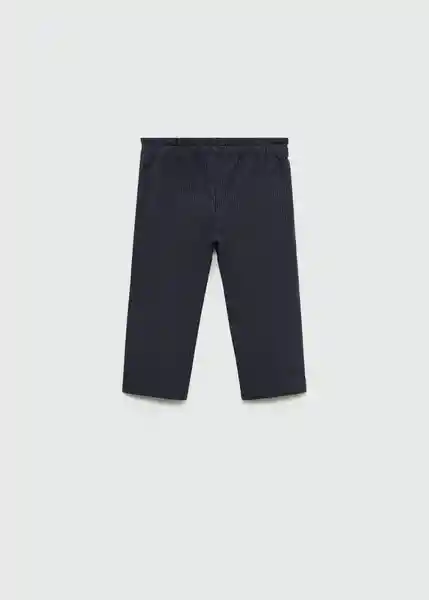 Pantalón Paris Navy Talla 71 Niñas Mango