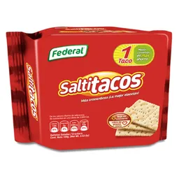Federal Galletas Saladas Saltitacos Minitaco