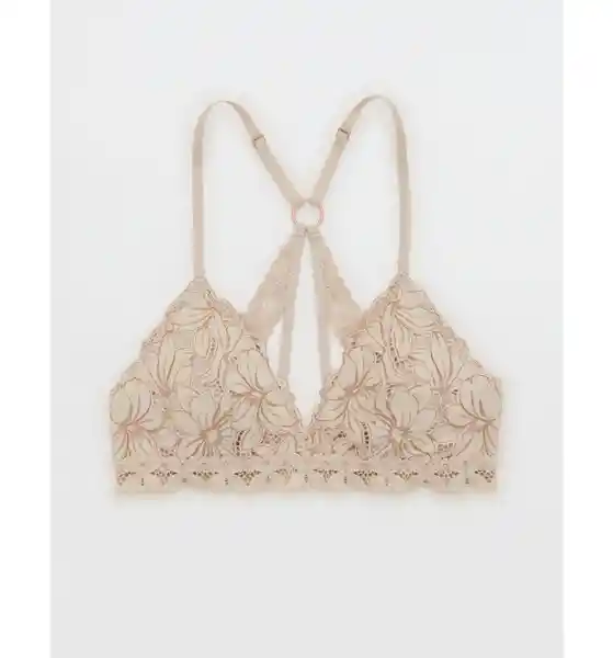 Brasier Bralette Aerie Beige T. Medium American Eagle