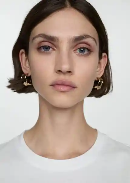 Camiseta Chalaca Blanco Talla S Mujer Mango