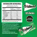 Trident Chicle Yerbabuena Sin Azúcar