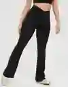 American Eagle Legging Flare de Tiro Alto Negro Real Talla S/M