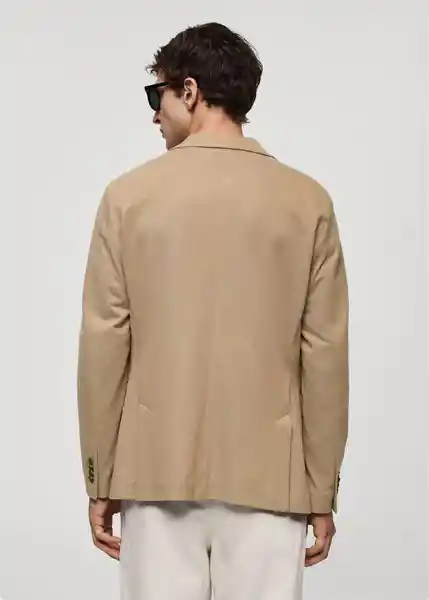 Chaqueta Sanday Camel Talla 52 Hombre Mango