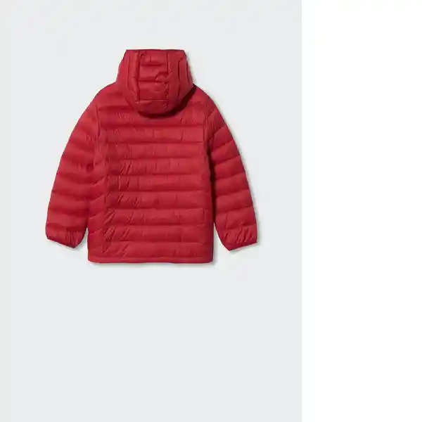 Anorak Unico3 Rojo Talla 08 Niños Mango