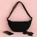 Bolso Crossbody Deportivo Liso Negro Serie Miniso