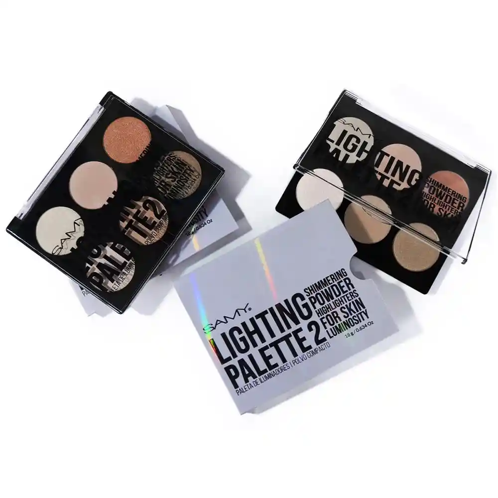 Samy Paleta de Iluminador No.02 Lighting Palette 
