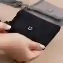 Cartera Para Mujer Con Correa Negra Serie Miniso