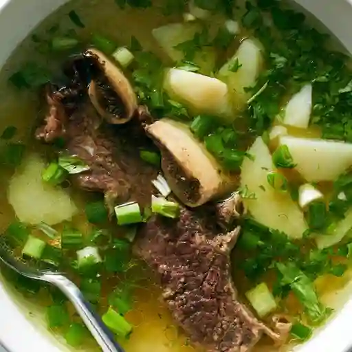Caldo de costilla