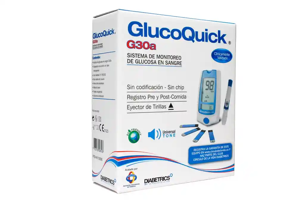 Glucoquick G30A Tiras X 50 Gts Glucomet